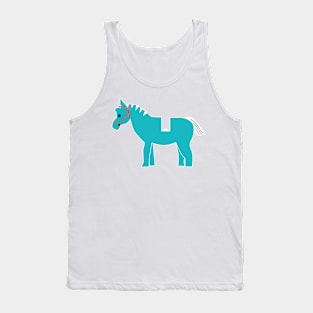 Interpretation of a Minifig Horse Tank Top